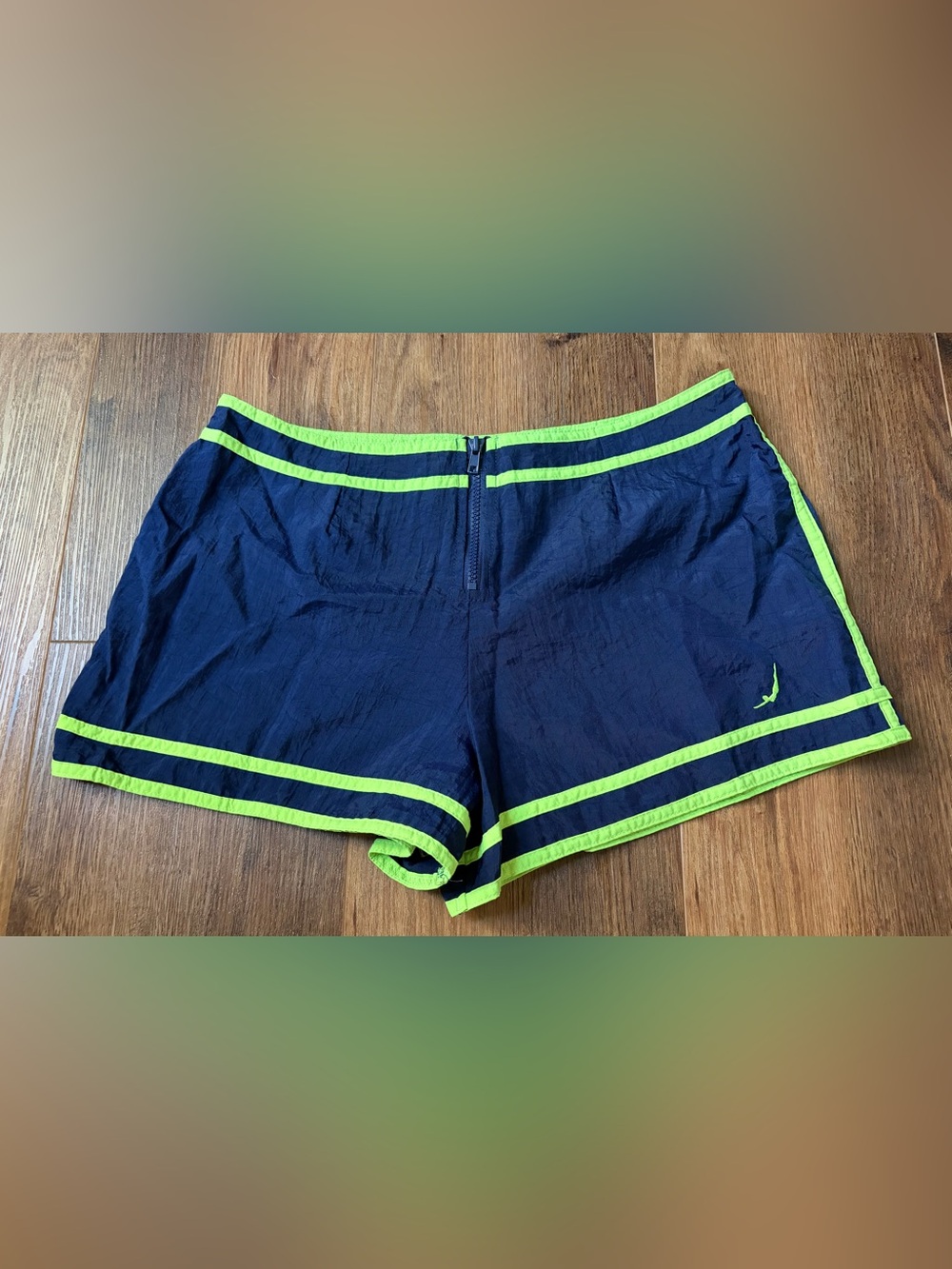 Vintage Swim Shorts Board Shorts Womens Size L Nylon